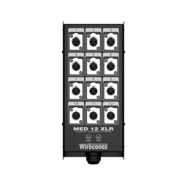 Medusa Wireconex 12 Vias MED02 12 1SNCC Com Conectores