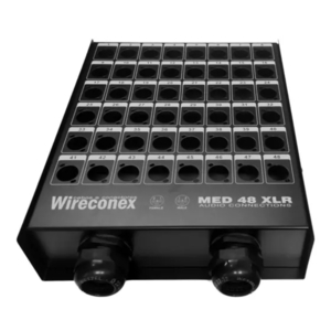 Medusa Wireconex 48 Vias MED02 48 2S Sem Conectores 2 Furos