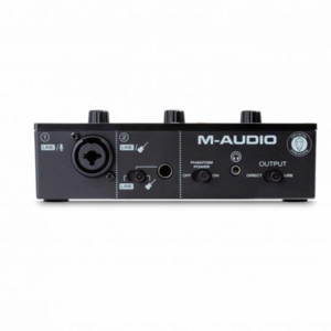 Interface De Áudio M-Audio M-Track Solo 2 entradas