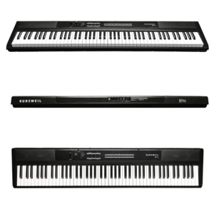 Piano Digital Kurzweil KAS1-LB 88T 128 Polifonia 16 Sons