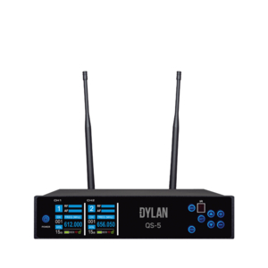 Sistema Sem Fio Dylan QS-5 Duplo Mão 2 x 150 Canais UHF