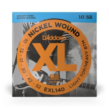 Encordoamento Daddario Guitarra EXL140 XL Nickel Round 0.10