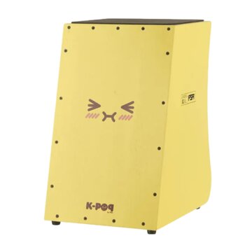 Cajon FSA Lite STD K-pop Laranja Elétrico