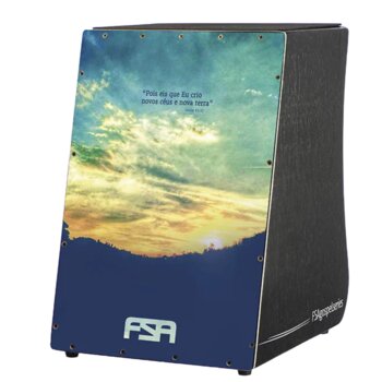 Cajon FSA Gospel FG1523 Céu e Terra Captação Dupla