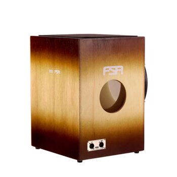 Cajon FSA Kickbox Double FKB03 Sunburst C/Captação Dupla