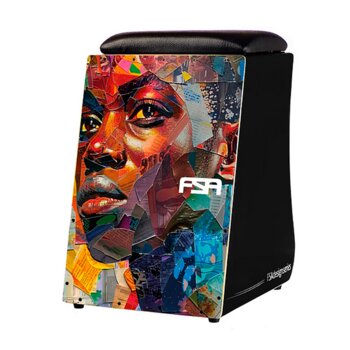 Cajon FSA Design Series FC6667 AFRO Captação Dupla