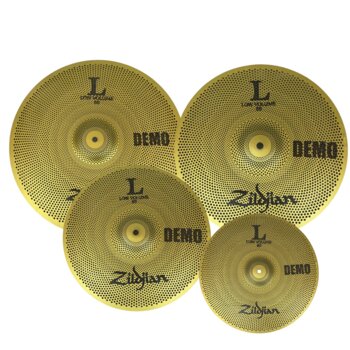 Kit de Pratos Zildjian Low Volume - LV468- 14HH+16C+18CR