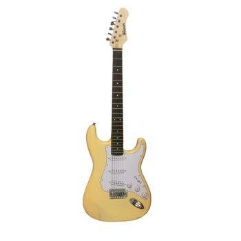 Guitarra Winner WGS Strato Creme 3 Capta Single Com Alavanca