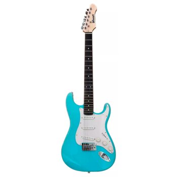 Guitarra Winner Strato WGS Azul SSS Com Alavanca