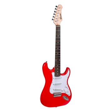 Guitarra Winner WSG Red Strato SSS Com Alavanca