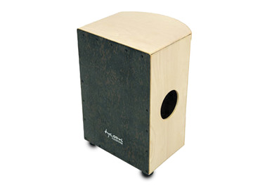 Cajon Tycoon TKRB 35 BMB Roundback Series Seam Oak Makahburl