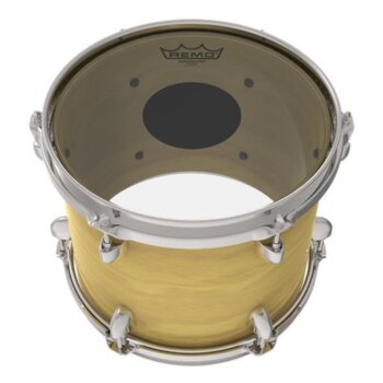 Pele Tom Remo Controlled Sound 12 CS-0312 10 Clear Bola Preta