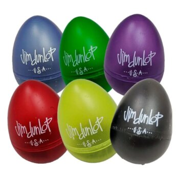 Maraca Gel Dunlop Shaker Eggs Cores Sortidas