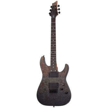 Guitarra Schecter C-1 Standard Black Fade Burst Burl #3950 C