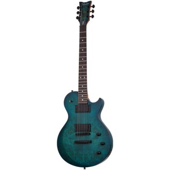 Guitarra Schecter Solo-II Standard Ocean Blue Burst Burl #3959 CN