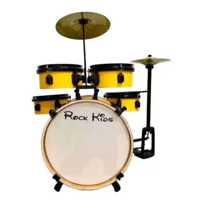 Bateria RMV Infantil Rock Kids Amarelo PBNK14014