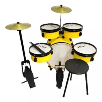 Bateria RMV Infantil Rock Kids Amarelo PBNK14014