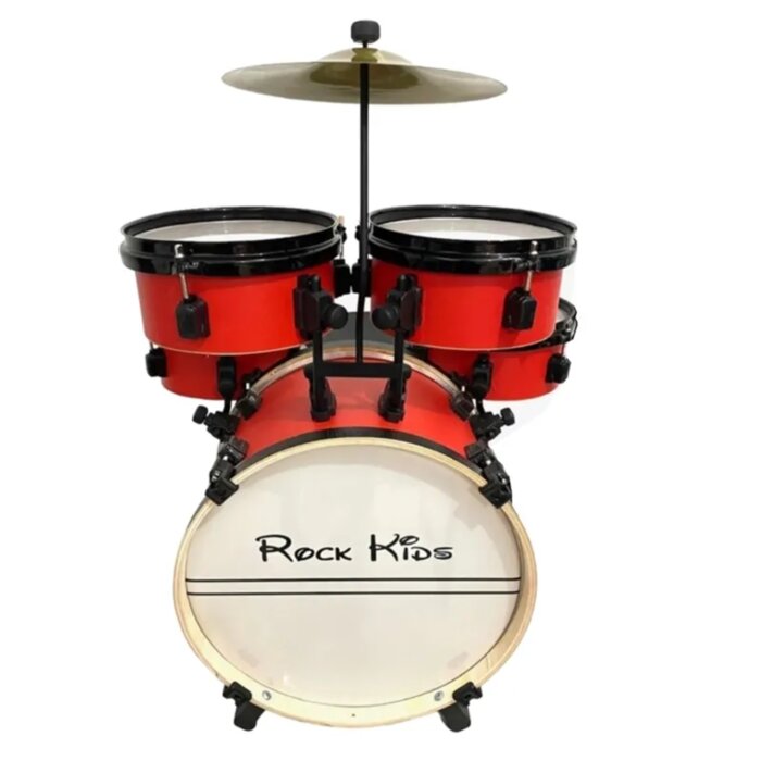 Bateria RMV Infantil Rock Kids Vermelho PBNK14020