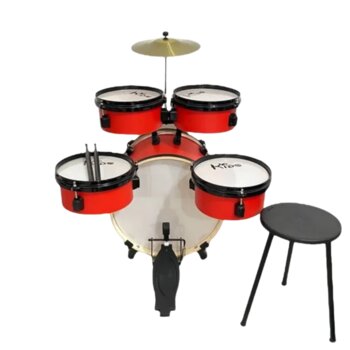 Bateria RMV Infantil Rock Kids Vermelho PBNK14020