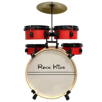 Bateria RMV Infantil Rock Kids Vermelho PBNK14020