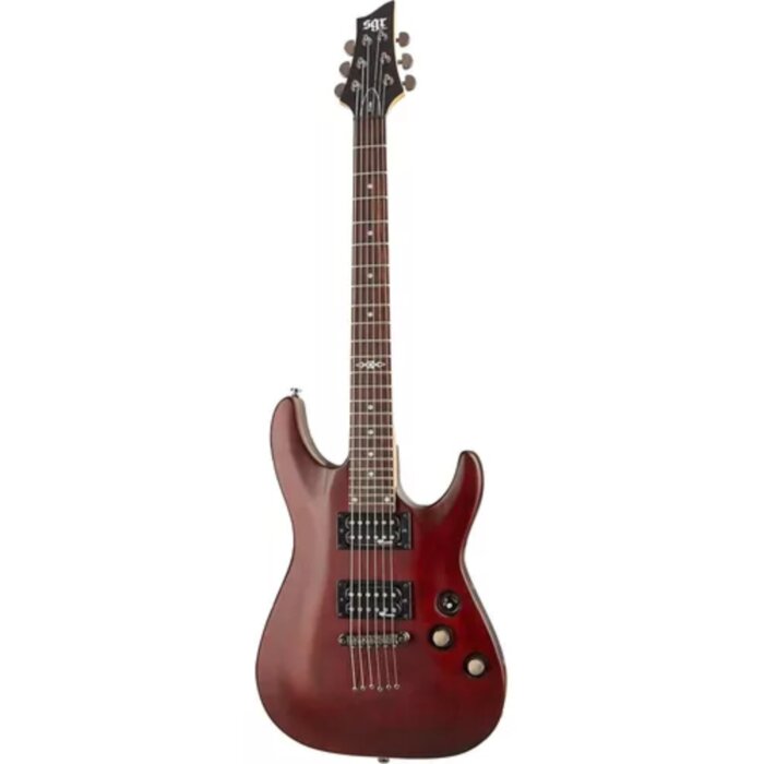 Guitarra Schecter C-1 FR SGR Walnut Satin #3850 CN