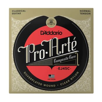 Encordoamento Daddario Violão EJ45C Composto Tensão Média