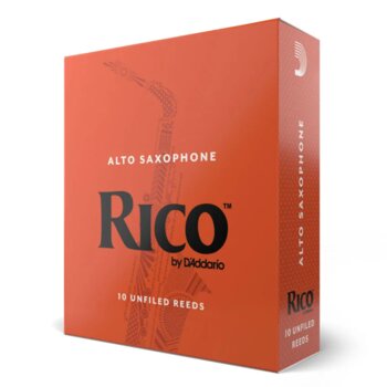 Palheta Rico Daddario Sax Alto RJA1015 N°1.5 *Unitário*
