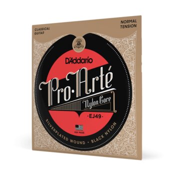 Encordoamento Daddario Violão EJ49 Nylon Dourado Tensão Normal