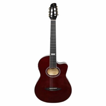 Violão Giannini GNF-3 CEQ TDW EL-AC Flat Nylon Cutway