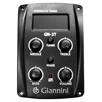 Violão Giannini GNF-3 CEQ TS EL-AC Flat Nylon Cutway