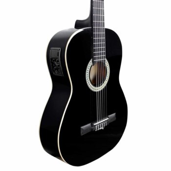 Violão Giannini N-14 BK EQ Nylon EL-AC