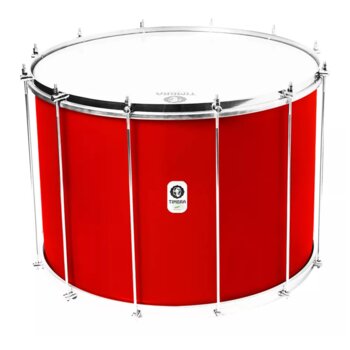 Surdo Timbra 22x40Cm Vermelho 12 AF P. Leitosa 15918 VM