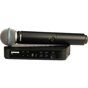 Sistema sem fio Shure BLX 24 BR / B 58 - J10