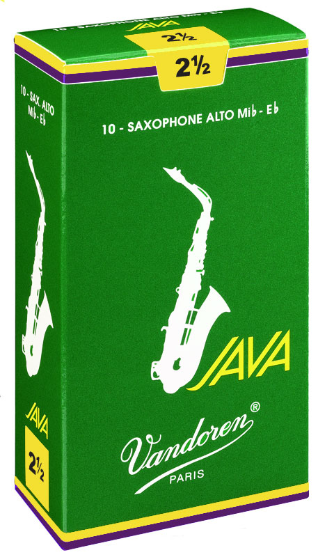 Palheta Vandoren Java Sax Alto SR 2625 Nº 2,5